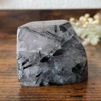 ✲ Turmalin in Quarz Freiform ✲ 100g / 50mm Schörl Free Form