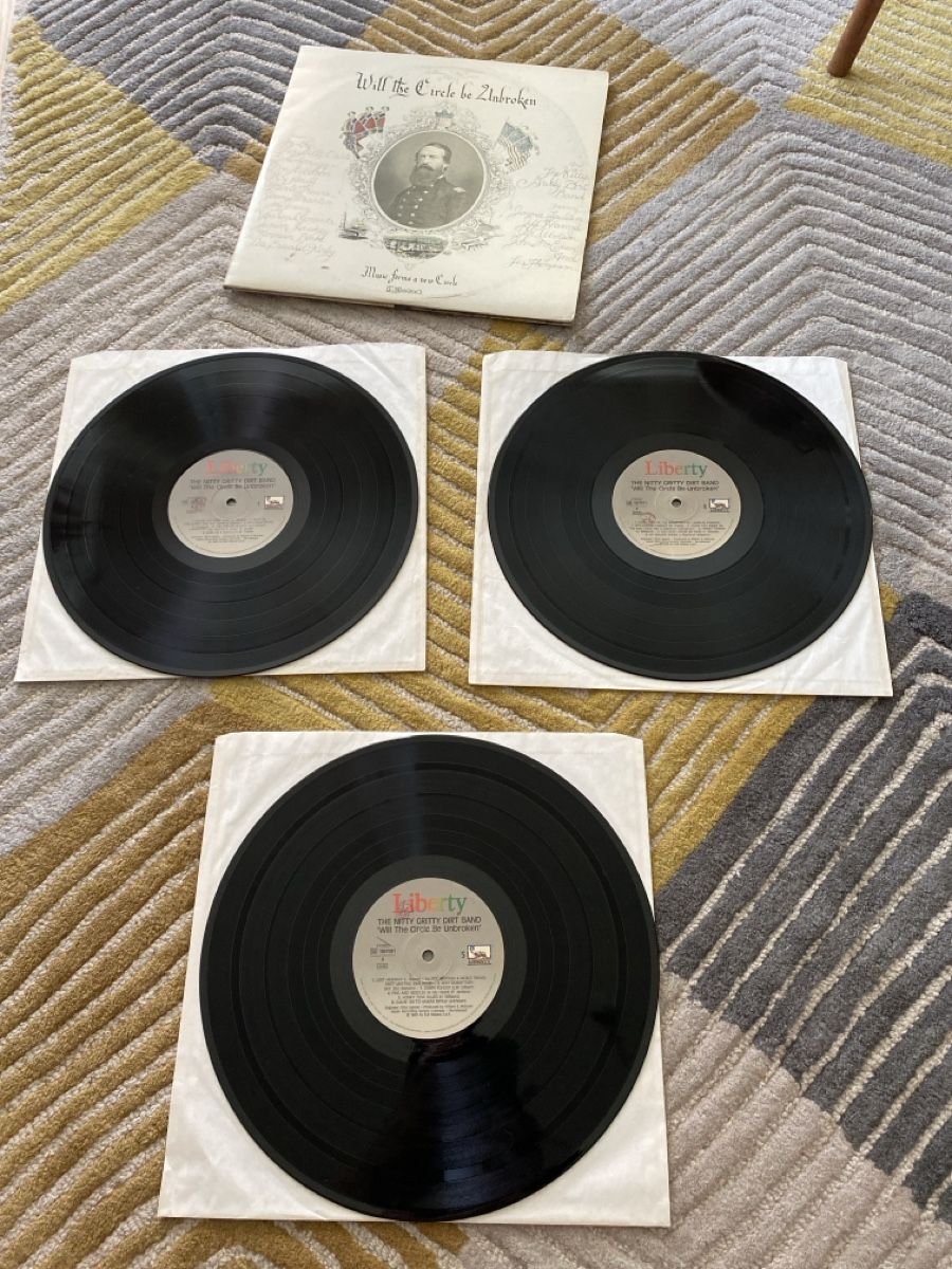 Dischi in vinile: Schallplatte Will the Circle be Unbroken. – Usato da Zürich venduto da alt-eisen 3