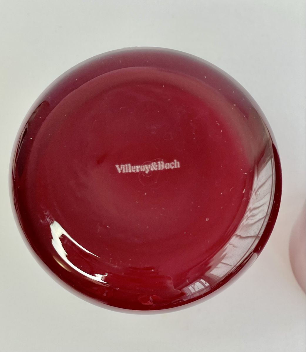 Villeroy & Boch Vasi & Recipienti: 2 x Villeroy & Boch Numa Mini Vase deep cherry – Usato da Genève venduto da mar_nd6c 5