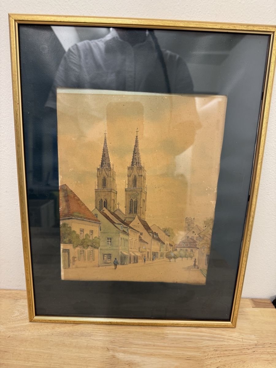 Cadres de tableaux: Bilderrahmen 41x31 cm mit Bild – D'occasion à Birsfelden par inf_l2yy