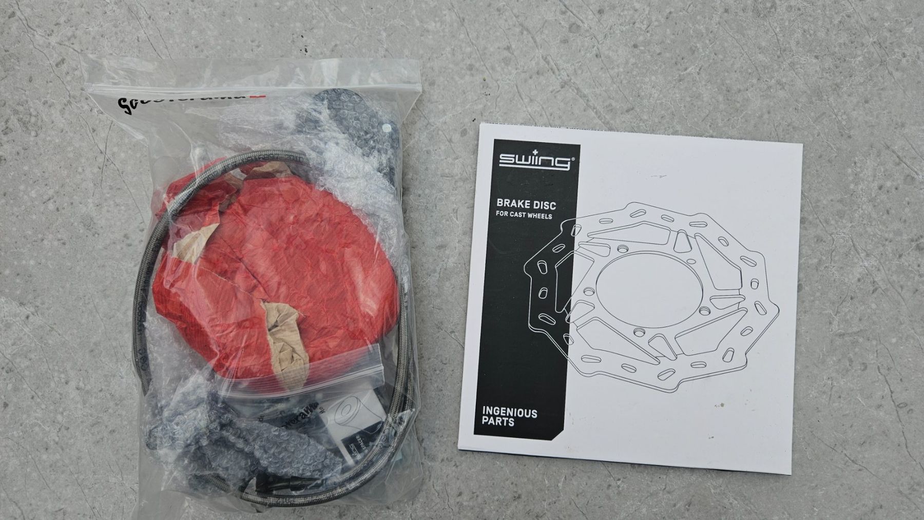 Piaggio Mofas: Piaggio Ciao Kit frein à disque Swing pour EBR – Gebraucht aus Biel/Bienne von Mouniou 2