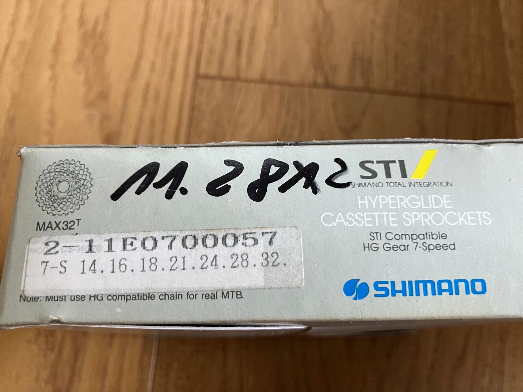 Ersatzteile: Shimano Hyperglide Cassette 7.fach NOS im super Zustand. – Neu und originalverpackt aus Obermumpf von Estrela67 5