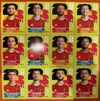 Panini WM 2026 Sticker Belgien Spieler Set 12 Stk