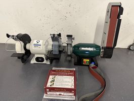Drechselmeister  Schleifmaschine + Robert Sorby Neu+ Metabo