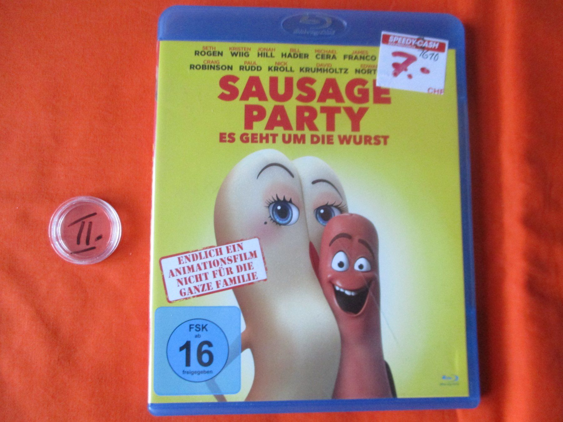 Tutti i DVDs: Blue Ray Sausage Party – Usato da Birsfelden venduto da alles-muss-raus