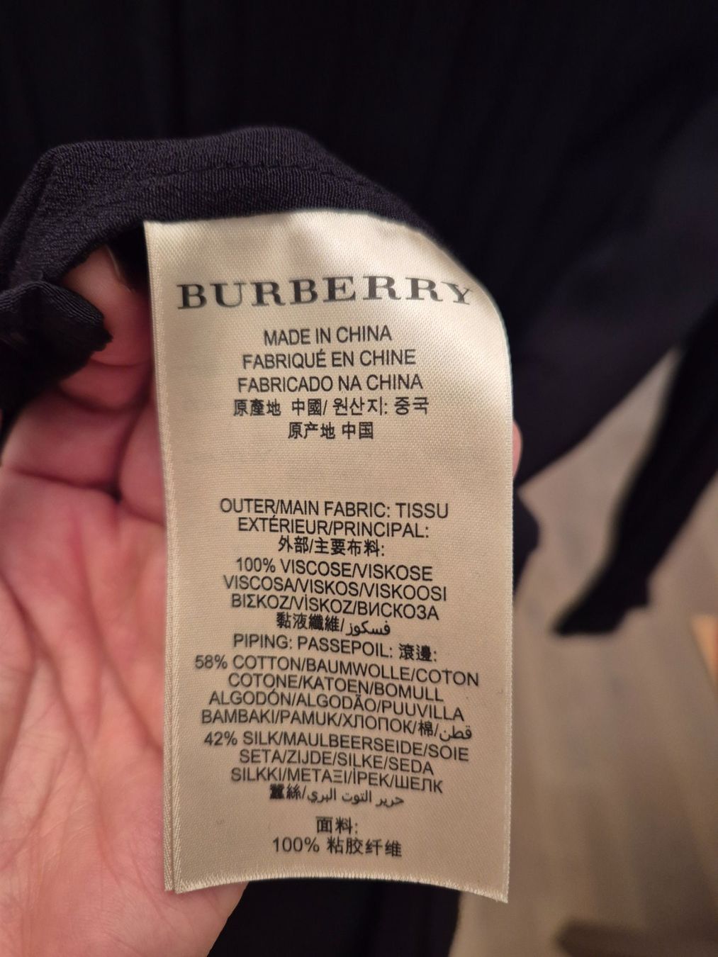 Burberry Vestiti: Burberry Kleid DE Gr.38 – Usato da Küssnacht am rigi venduto da xxmajda 2