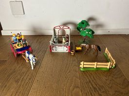 Playmobil Pferdebox mit Kutsche und Zubehör