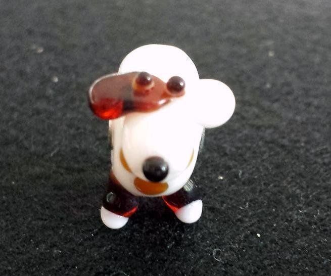 Perle (finte): Lampwork Hund-Glasperle Glass Bead – Nuovo (secondo la descrizione) da Langenthal venduto da flowersNbirds 6