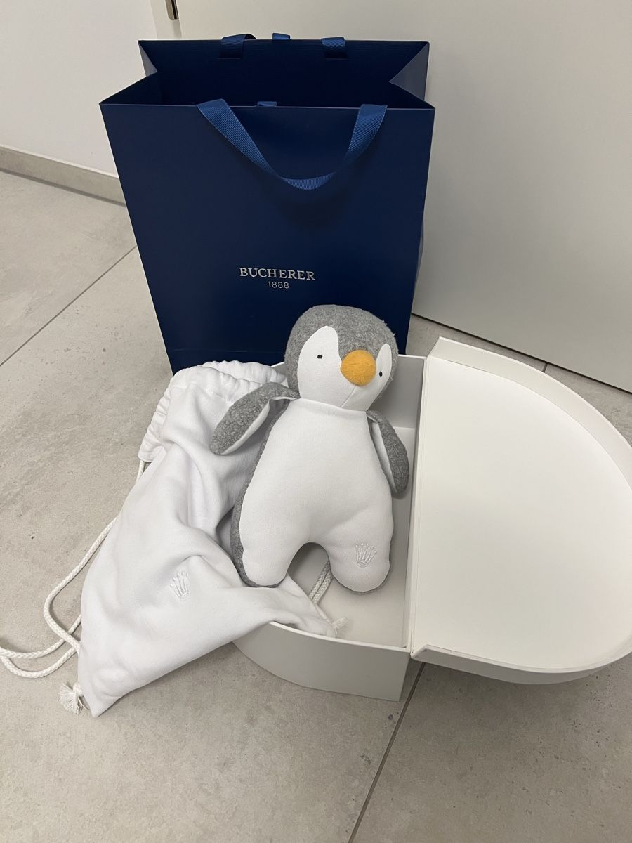 Giocattoli: Rolex Pinguin Plüschtier – Nuovo e nell'imballaggio originale da Aarburg venduto da Jessica. 1