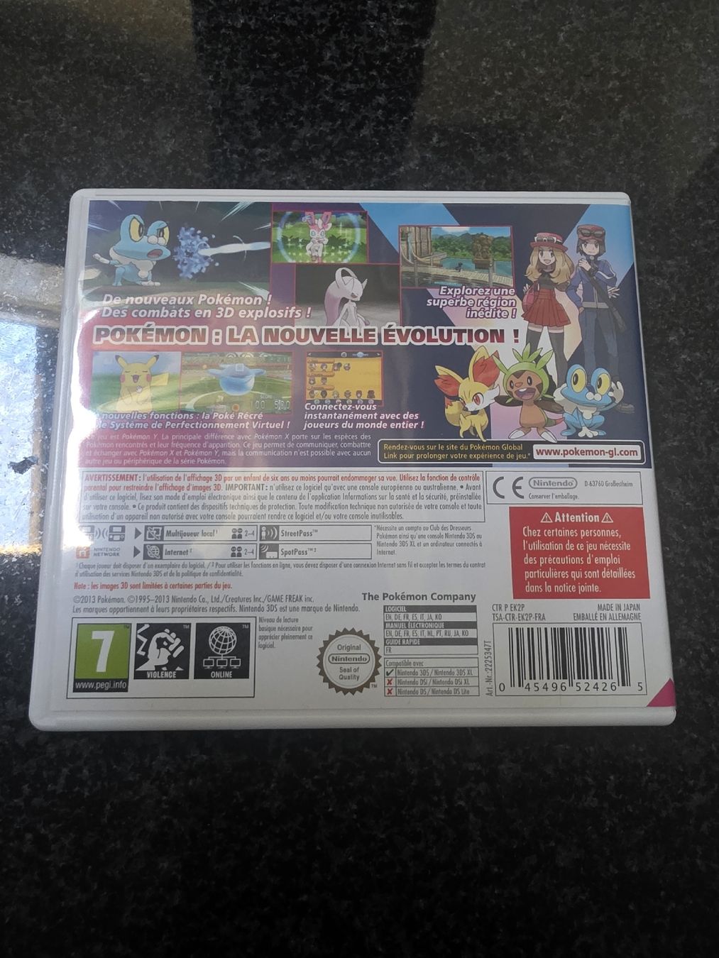 Spiele: Pokémon Y Nintendo 3DS – Gebraucht aus Chavornay von Crash37 1