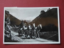 Alte AK von Flüelapost