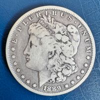 U.S.A. Morgan Silber Dollar 1889 O 1$