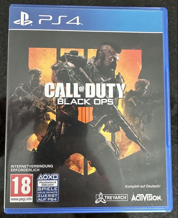Call Of Duty WWII PS 4 Call Of Duty: Black Ops IV Für PS4 – Gebraucht, Aber In Super Zustand Mit OVP Playstation PS 4 - Foto 7