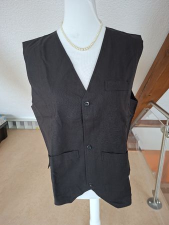 Weste / Gilet - braunschwarz - Gr. L - Boom Baba Neu