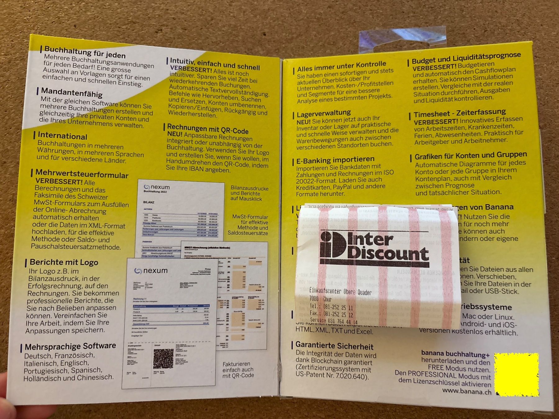 Software: Banana Buchhaltung+ Plus Software neu 12 Monate – Neu und originalverpackt aus Chur von smart.shopper 2