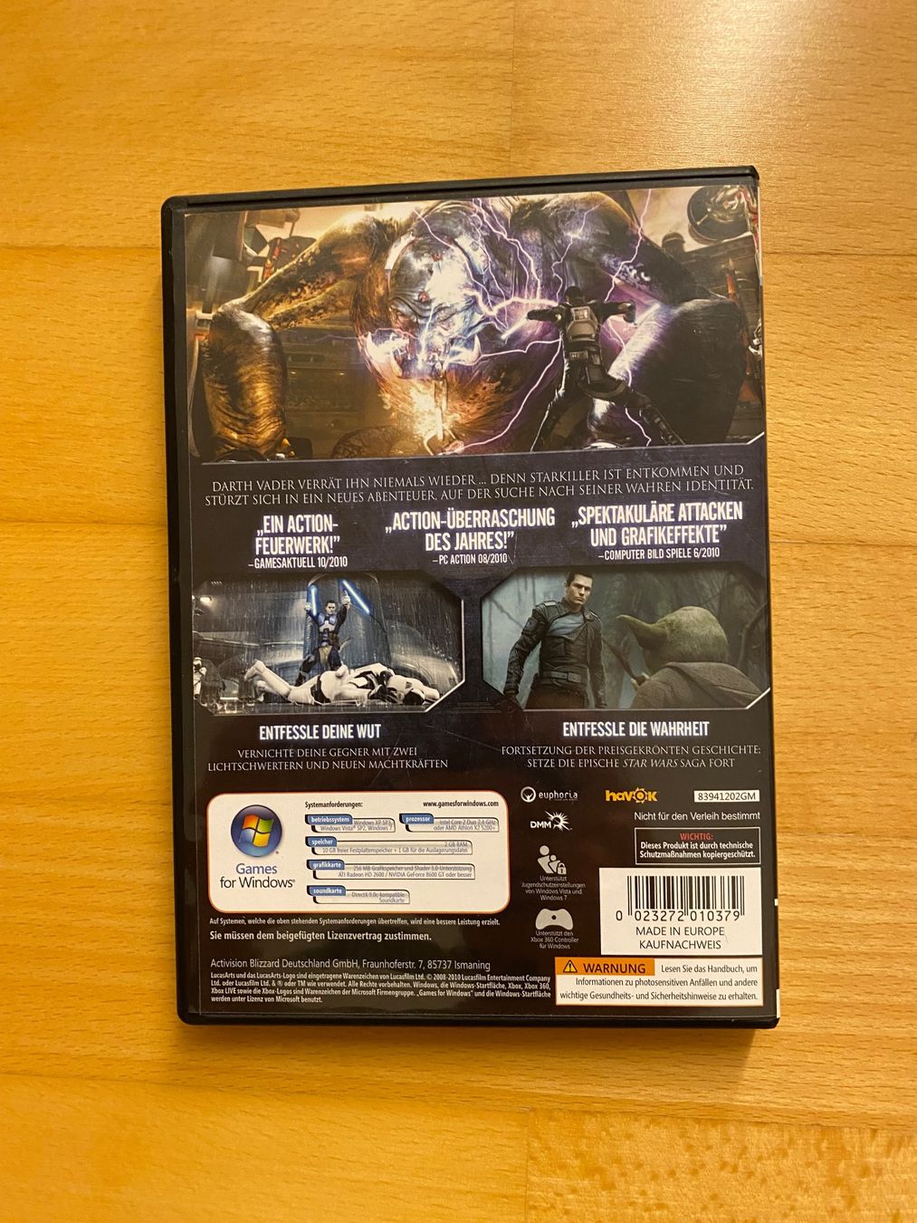 Giochi: Star Wars: The Force Unleashed II (PC) – Nuovo (secondo la descrizione) da Erlenbach ZH venduto da bob_n5hk 1