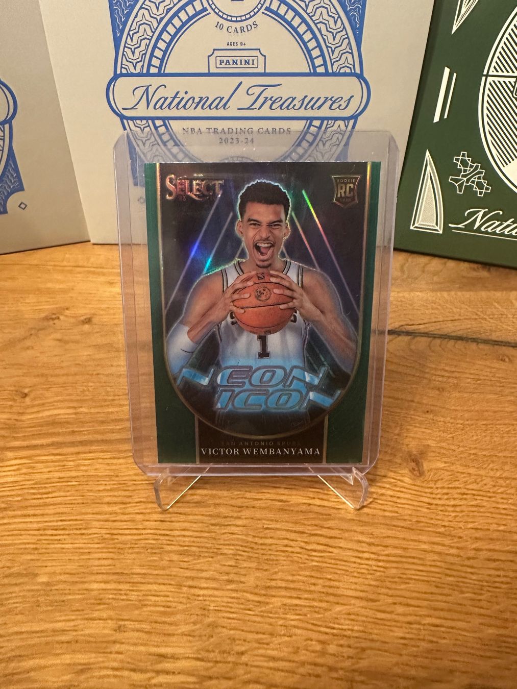 Nba Carte collezionabili: Victor Wembanyama RC Sélect Néon Icon – Usato da Vullierens venduto da Gaara04