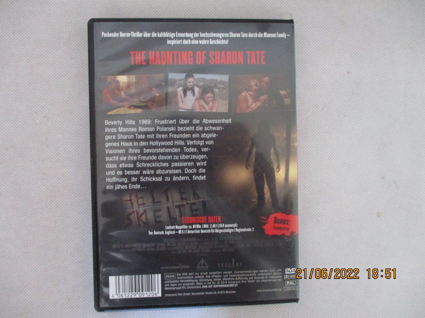 Tous les DVDs: The Haunting of Sharon Tate – D'occasion à Liestal par Disc-Point 1