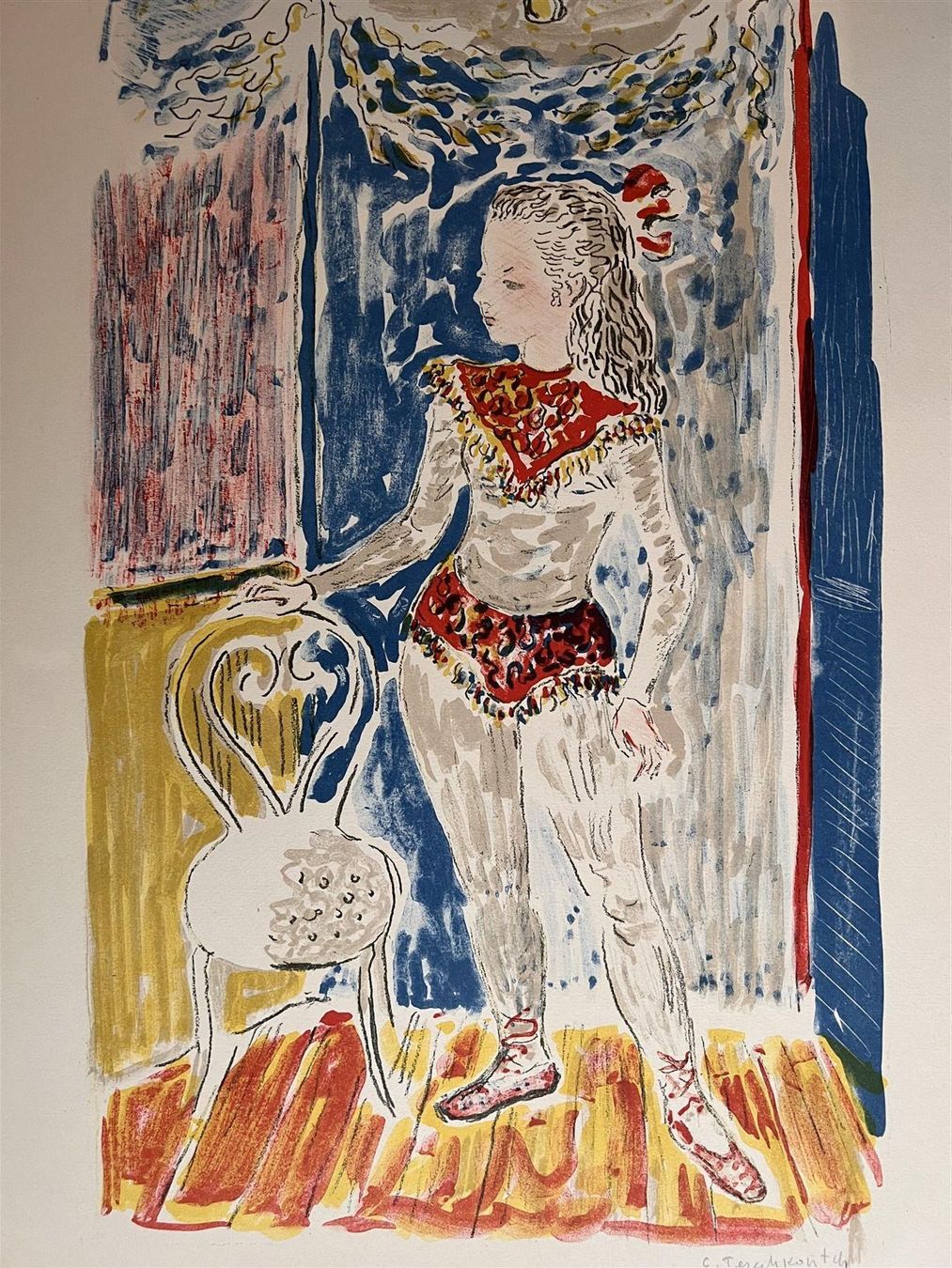 Grafica & Litografie: C. A. Terechkovic Original- Lithographie – Usato da Adliswil venduto da buch_und_kunst 1
