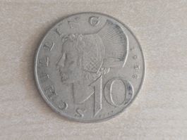 10 Schilling 1958