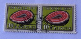 Nr. B 92 Paar mit Stempel