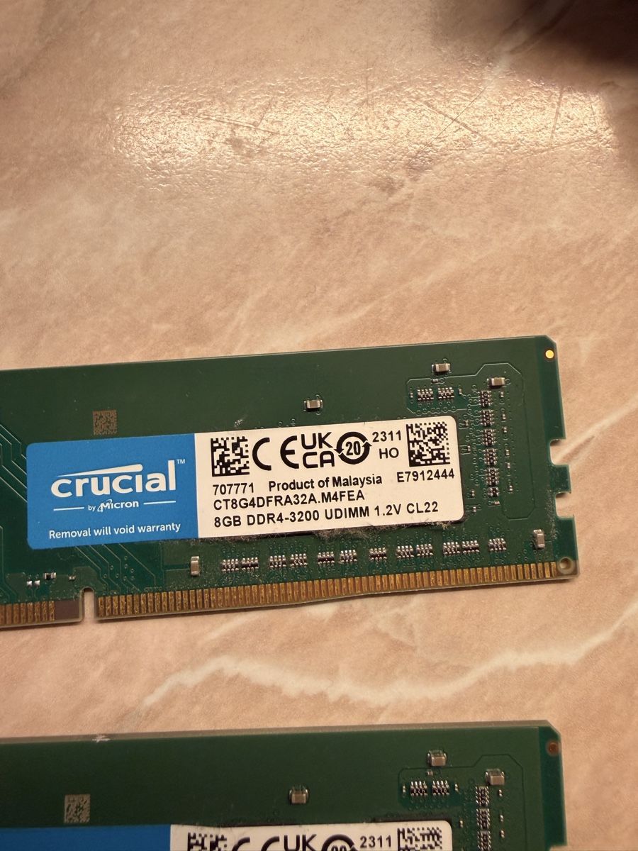 Kingston Memoria / RAM: Memoria Ram da 8Gb ddr4 Hyperx/crucial – Usato da Bioggio venduto da Alexx2003 6