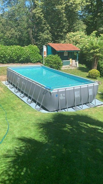 Garten Pool INTEX 7.32 m x 3.66 m x Tiefe 1.36 m Kaufen auf Ricardo