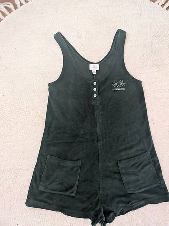 Jumpsuit dunkelgrün Grösse XS