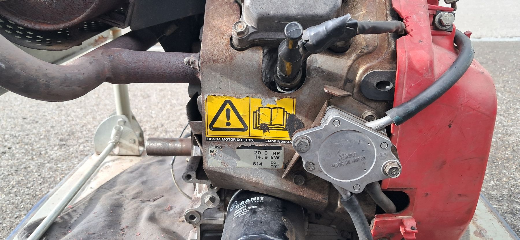 Honda  Motori: Honda GX 620 V-Twin – Usato da Niederwil SG venduto da all_tds2 4
