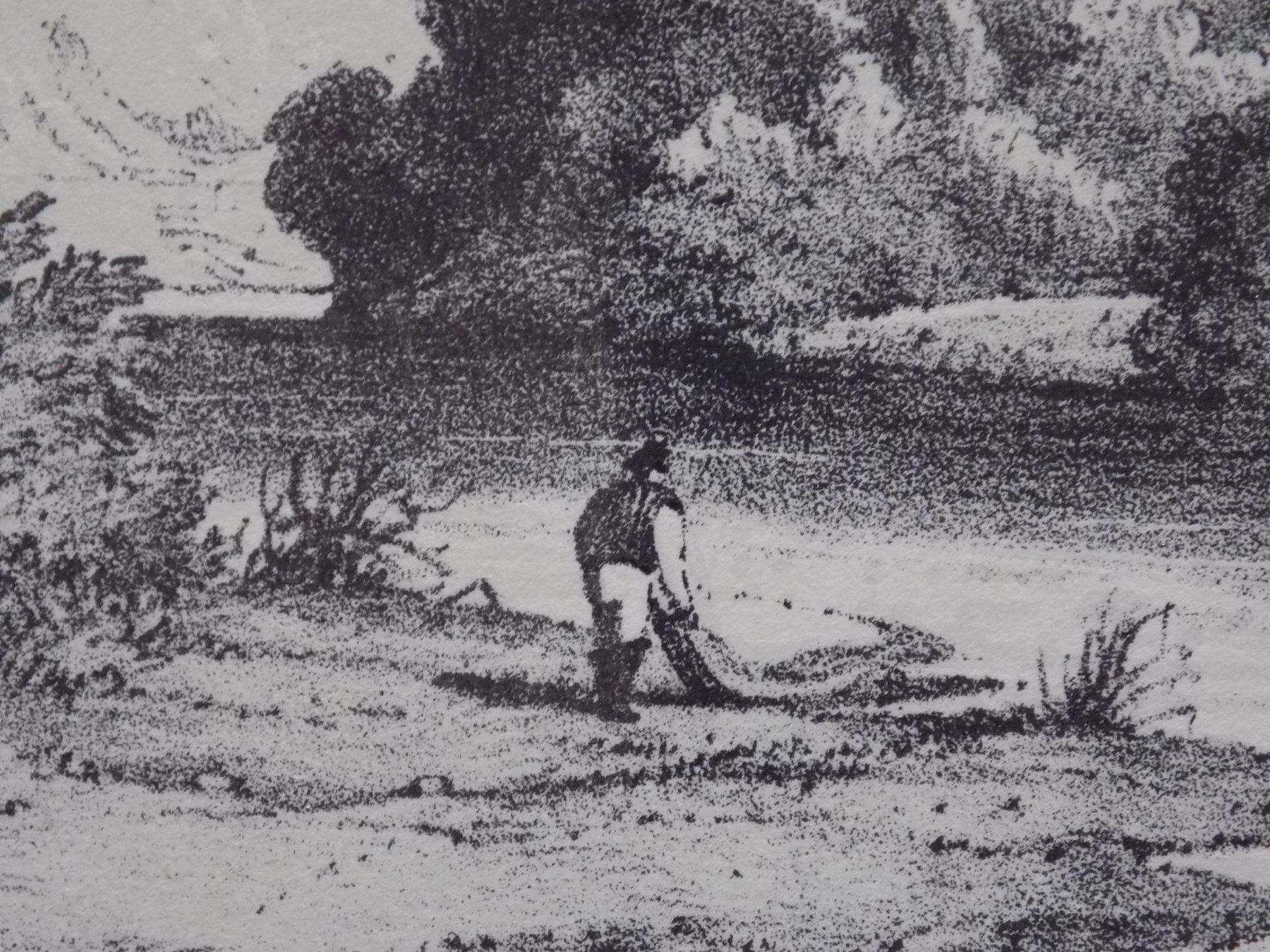 Gravures: Junction Rhone Arve Lithographie – D'occasion à Risch par Antikfee 8