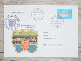 CL18 Enveloppe + Timbre Suisse 1983