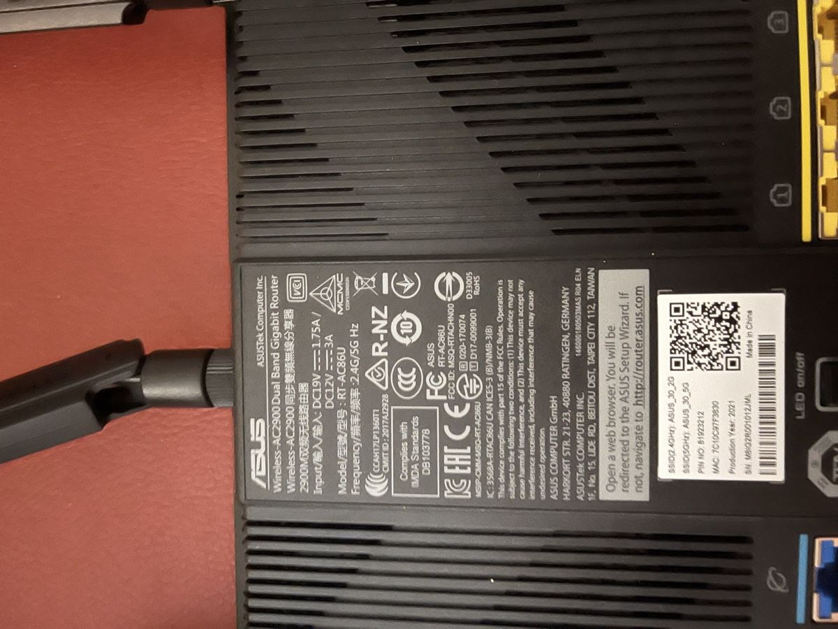 Asus Modems & Routeurs:  Asus Gaming Router. – D'occasion à Burgdorf par fab_k87l 2