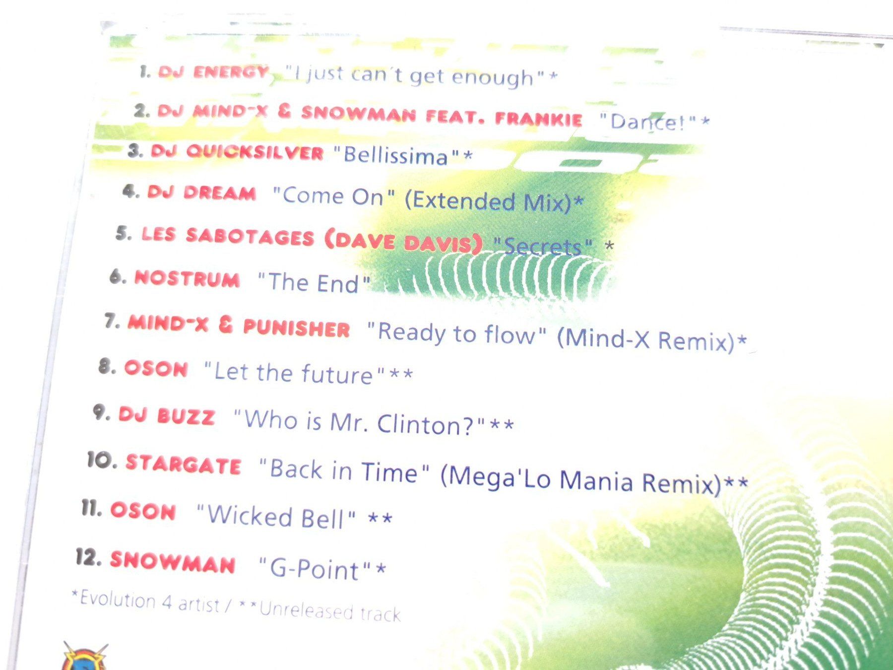 CD: Cd Evolution 4 The compilation  – Usato da Pully venduto da bro_n52j 3