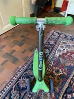 Micro Tretroller Trottinett, Mini Deluxe, Grün