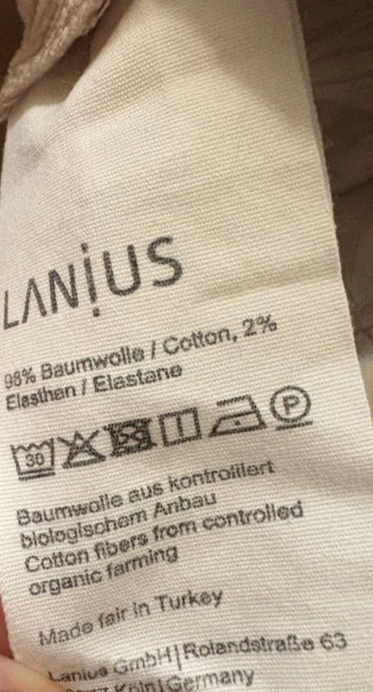 Lanius Pantaloni: Lanius Cordhose hellbeige – Nuovo (secondo la descrizione) da Wittenbach venduto da sarah_09 4