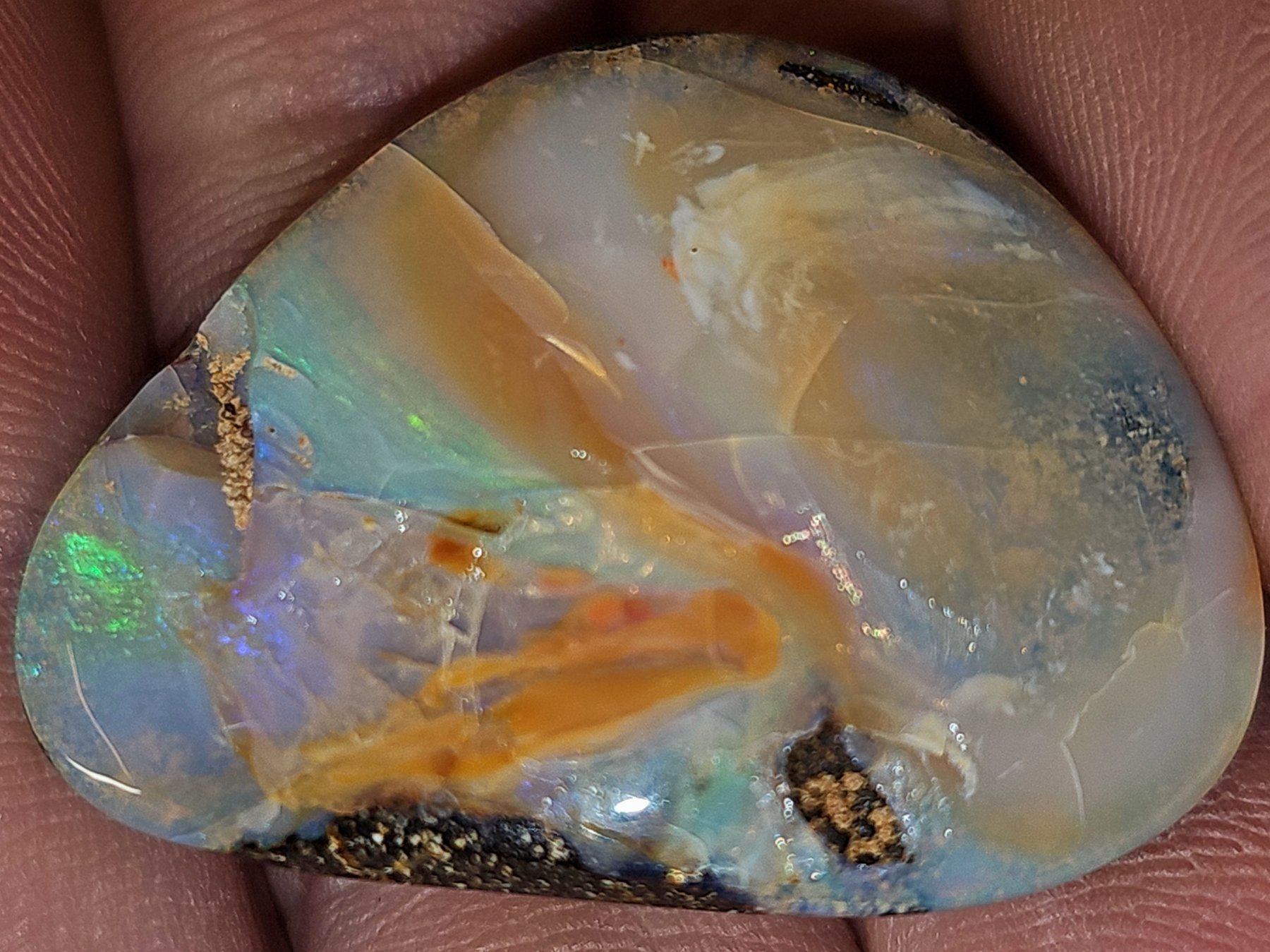 Edelsteine: Massiver natürlicher australischer Boulderopal – Neu und originalverpackt aus Uerkheim von Winwinner 2