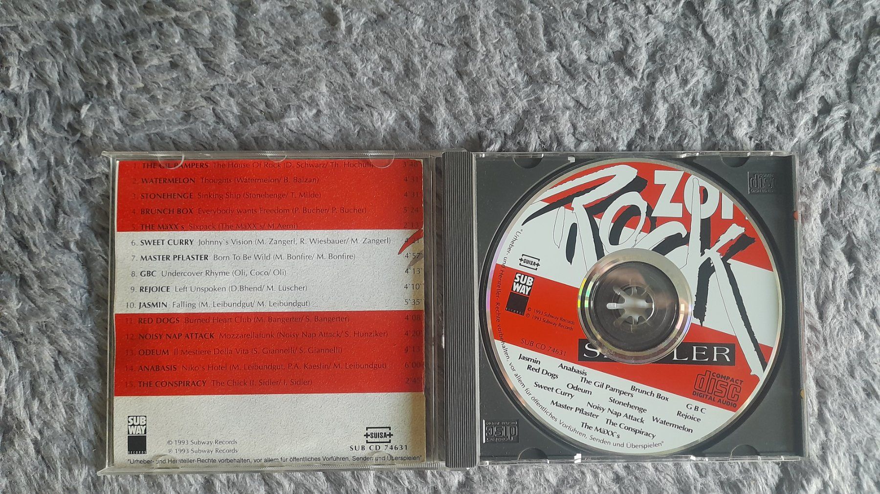 CDs: ZOFI ROCK    SAMPLER    CD – Gebraucht aus Wetzikon ZH von Ramones01 2