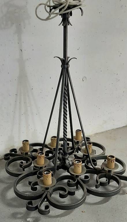 Lampadari & plafoniere: Kronleuchter Schmiedeeisen – Usato da Horw venduto da Geschenkbar 1