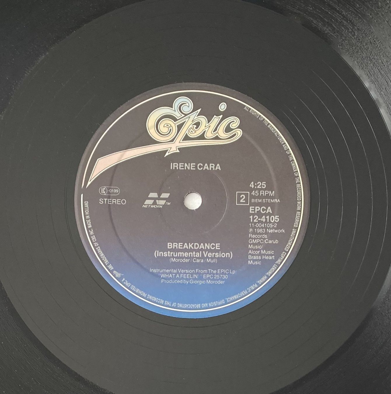 Dischi in vinile: Irene Cara, Breakdance (Electro, Disco) – Usato da Flums venduto da Empe1 3