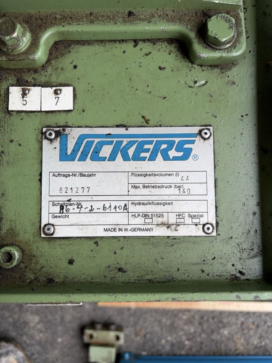 Tutte le macchine: Vickers Hydraulikaggregat - Industriehydraulik – Usato da Zullwil venduto da Baumeister86 1