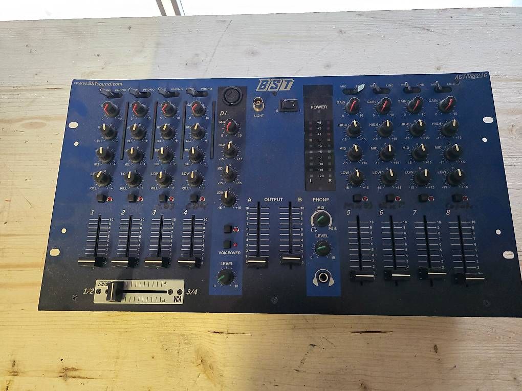 Mischpulte: BST Activ@216 8-Kanal Mischer – Gebraucht aus Grosswangen von LUNI_Classic_Cars
