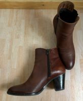 AMISU Stiefeletten, Winterstiefel, gefüttert, 38 Leder braun