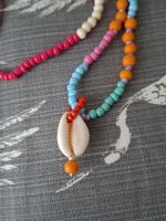 Boho Kette Muschelkette Kauri Peace 