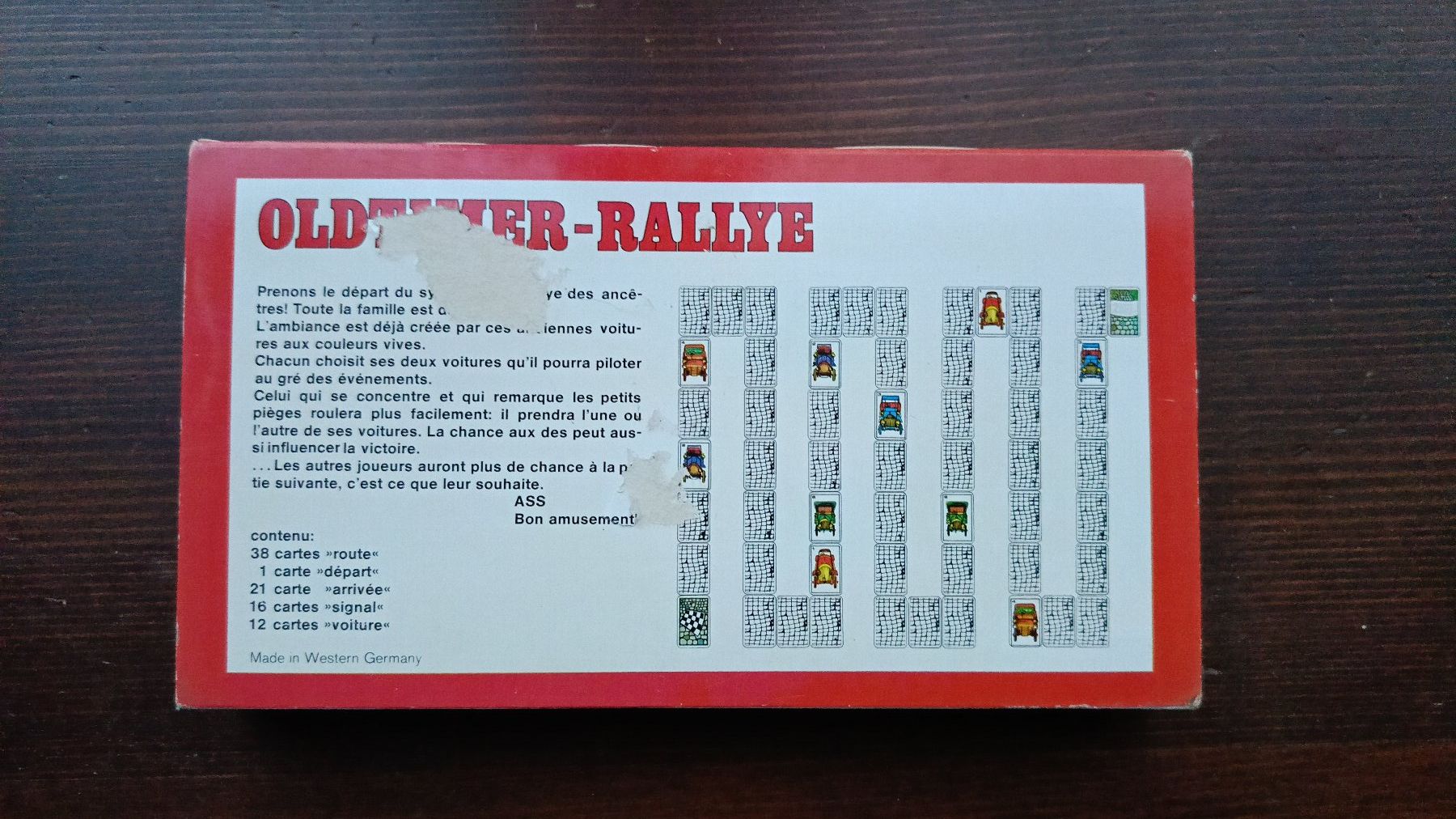 Giochi: Oltimer Rallye Kartenspiel – Usato da Wittenbach venduto da Aberanders 1