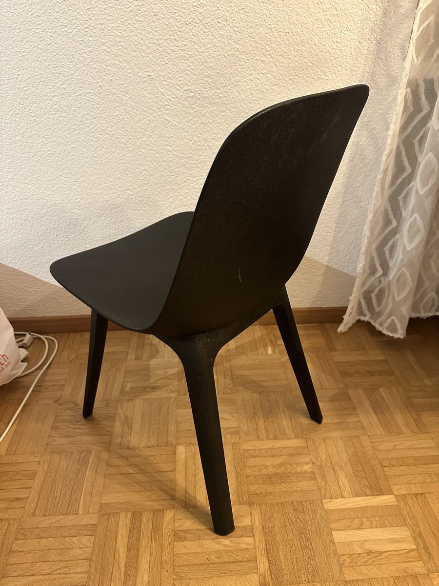 Ikea Sedie: Kunststoff Stühle Anthrazit 4 Stück – Usato da Bülach venduto da Rodi91 2
