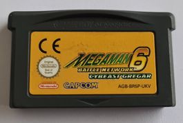 Mega man Battle Network 6 Cybeast☠️Game Boy Advance GBA UKV