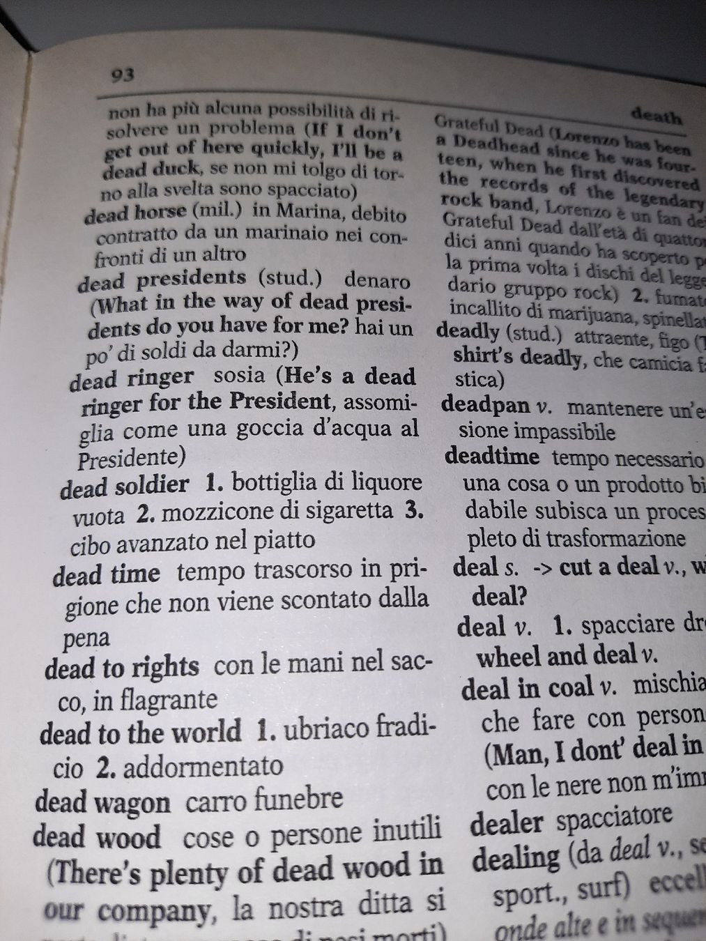 Libri: dizionario di SLANG AMERICANO – Usato da Biasca venduto da Old_6blh 1