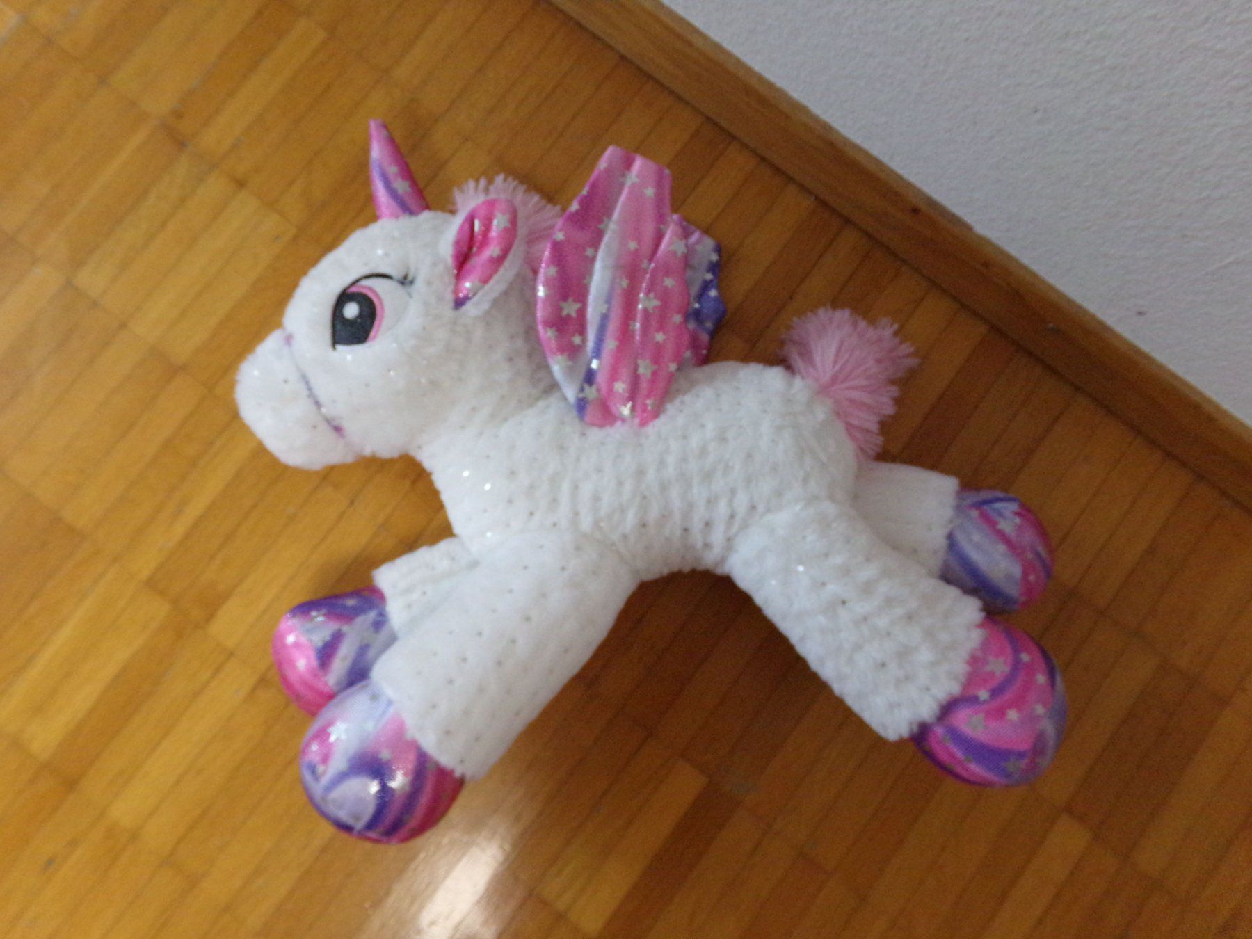 Giocattoli: Plüschtier Einhorn weiss mit Flügel – Usato da Winterthur venduto da Jessi_di