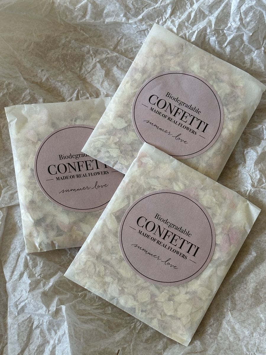 Tutte le decorazioni: Konfetti biologisch abbaubar – Nuovo e nell'imballaggio originale da Urdorf venduto da teeeea