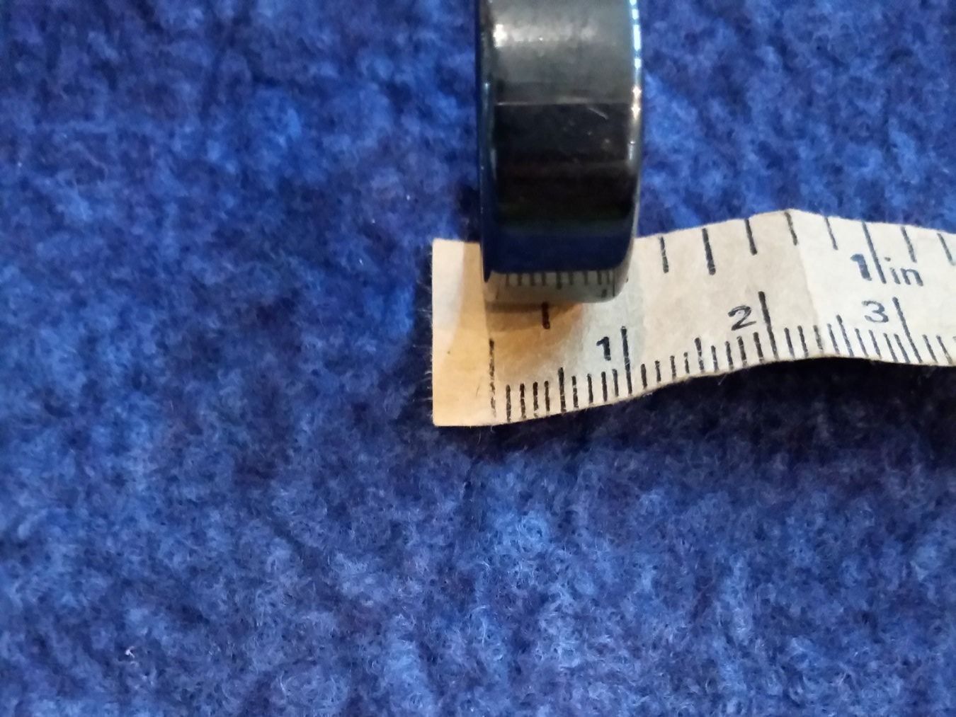 Ringe: Ring aus Glas schwarz – Neu (gemäss Beschreibung) aus Beckenried von Havacola 4